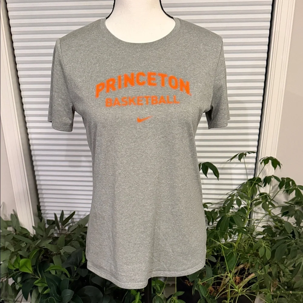 Princeton University Ivy bound Nike Dri-Fit Gray Princeton Basketball Tee